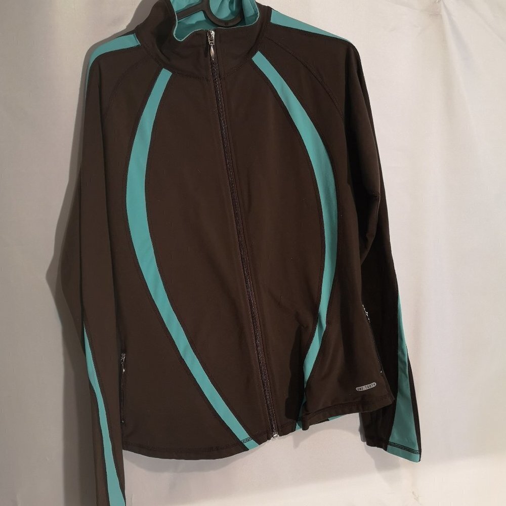 One Tooth Ladies Full Zip Athletic Jacket